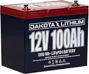 Dakota Lithium 12V 100Ah LiFePO4